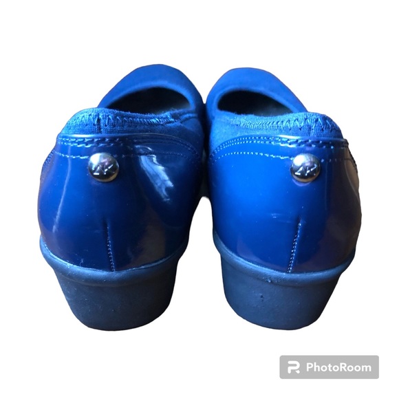 Anne Klein Sport Womens Wisher Pumps Navy Wedges Size 9 - Picture 5 of 9